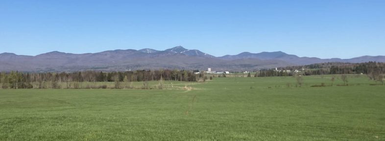 A view of Jay Peak from Newport.